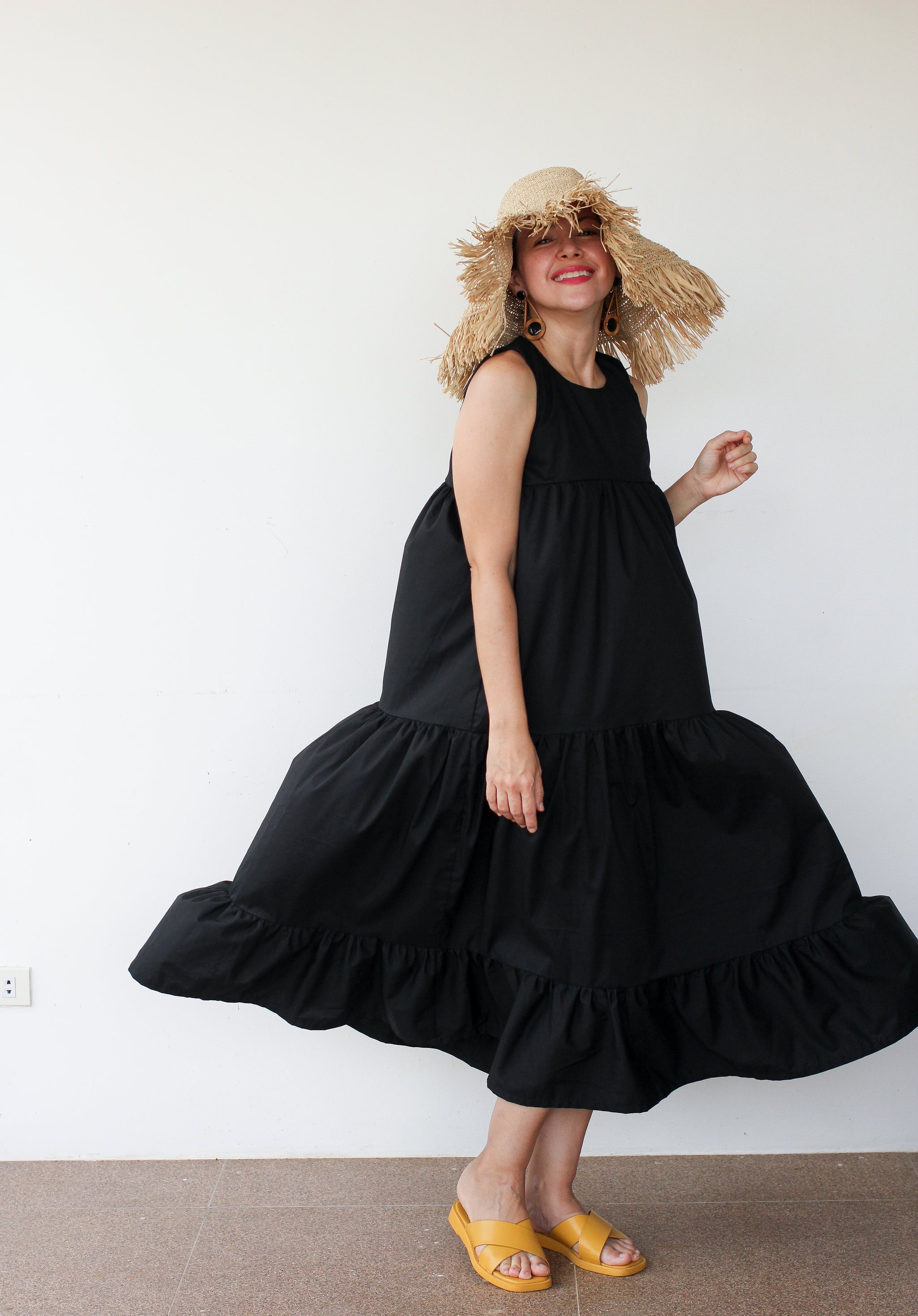 LAST PCS! Tammy Boho Dress in Black – Florence Fling